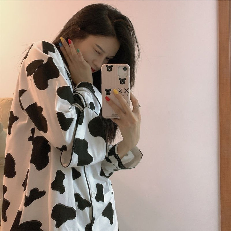 Y2k Ruffles Cozy Pajama