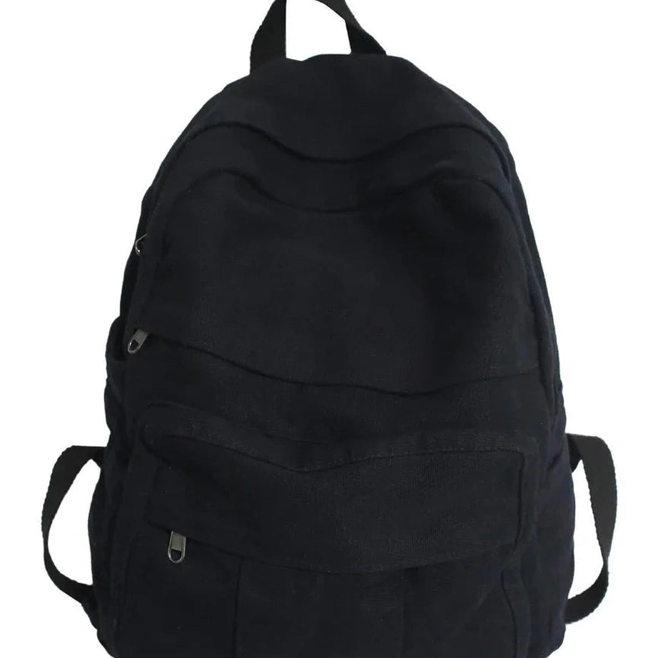 Y2k Sage Green Canvas Backpack
