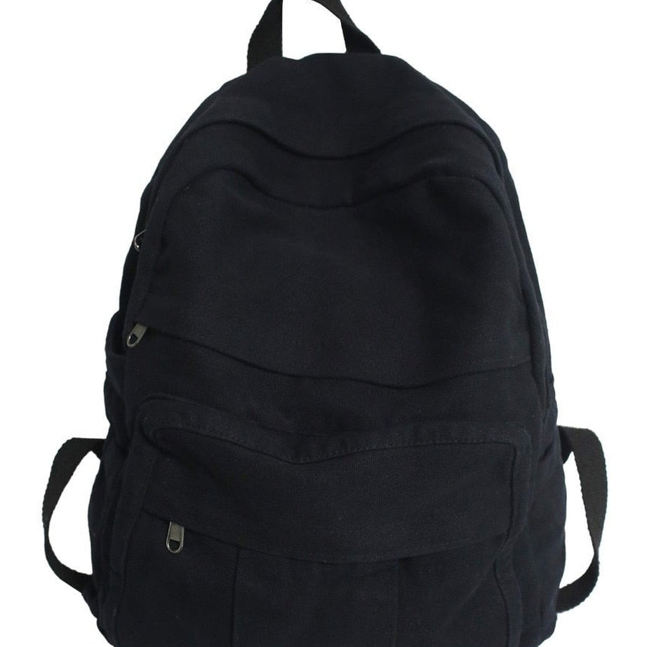 Y2k School Bag College Student Vintage Backpack