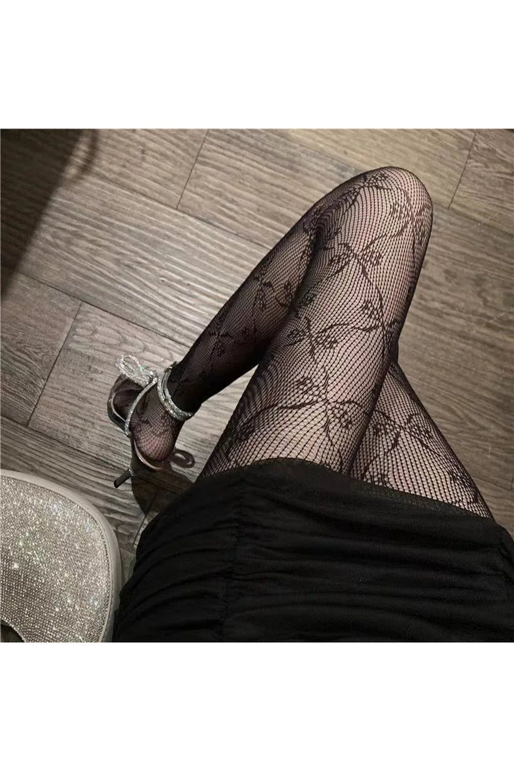Y2k Sexy Bow Fishnet Tights