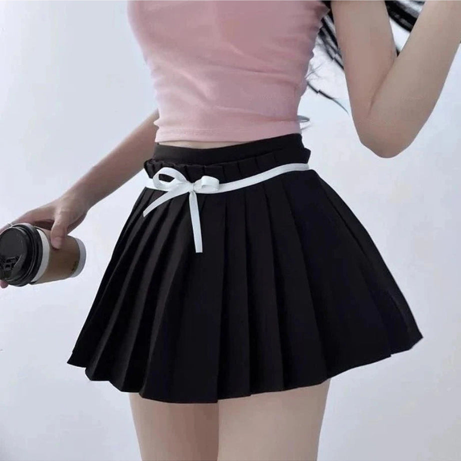 Y2k Sexy Cute Pleated Mini Skirt