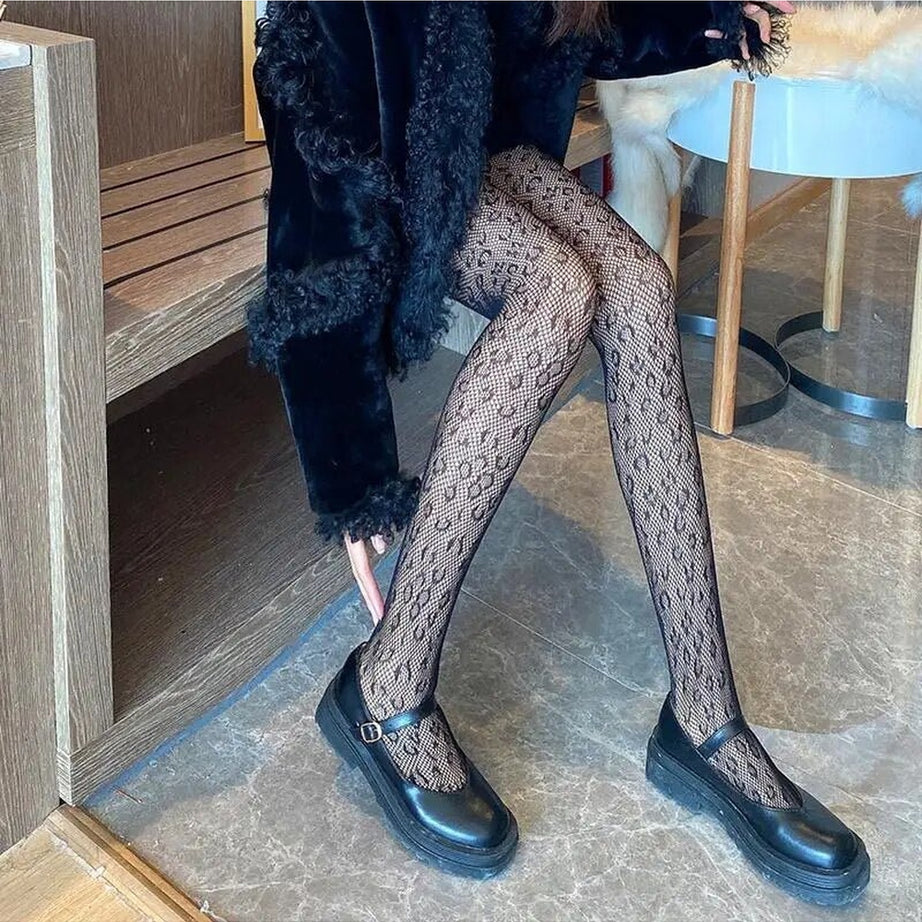 Y2k Sexy Patterned Fishnet Tights