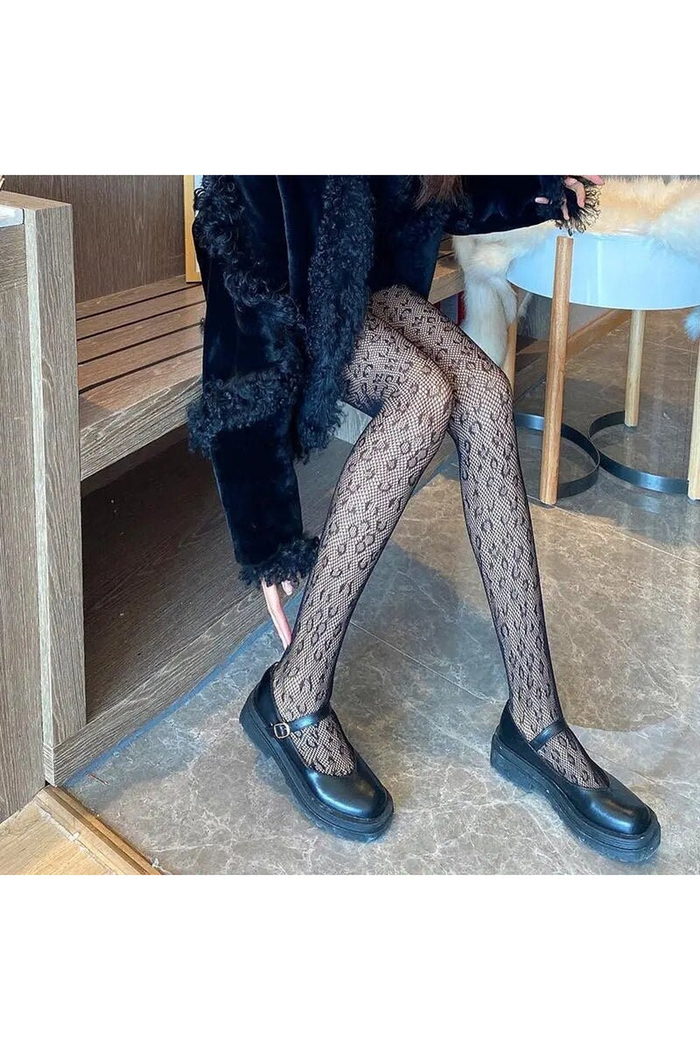 Y2k Sexy Patterned Fishnet Tights