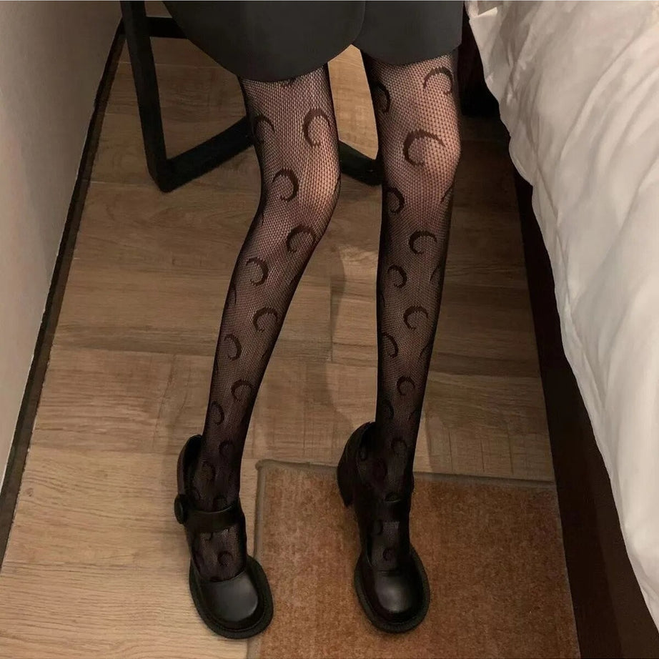 Y2k Sexy Patterned Fishnet Tights
