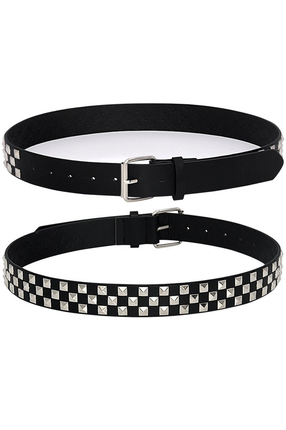 Y2k Shiny Pyramid Rivet Belt