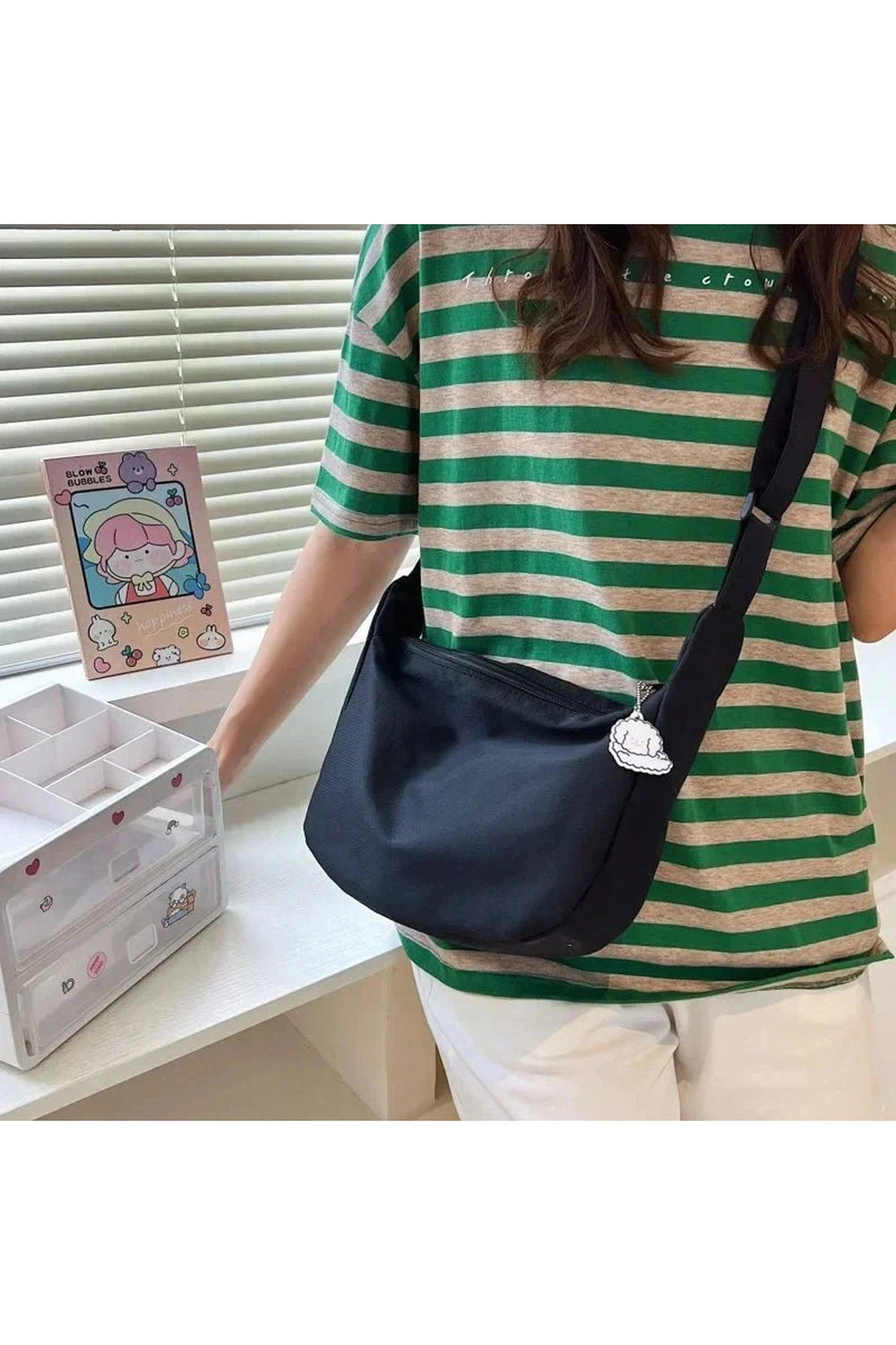 Y2k Simple Multifunction Handbag