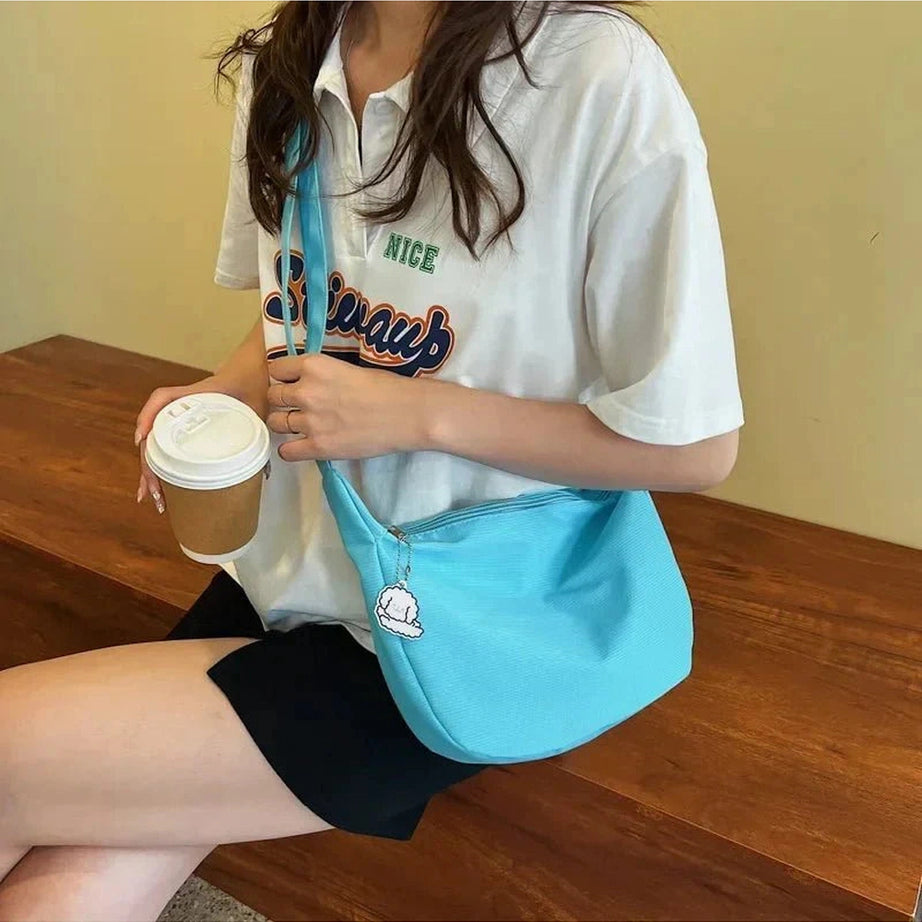 Y2k Simple Multifunction Handbag