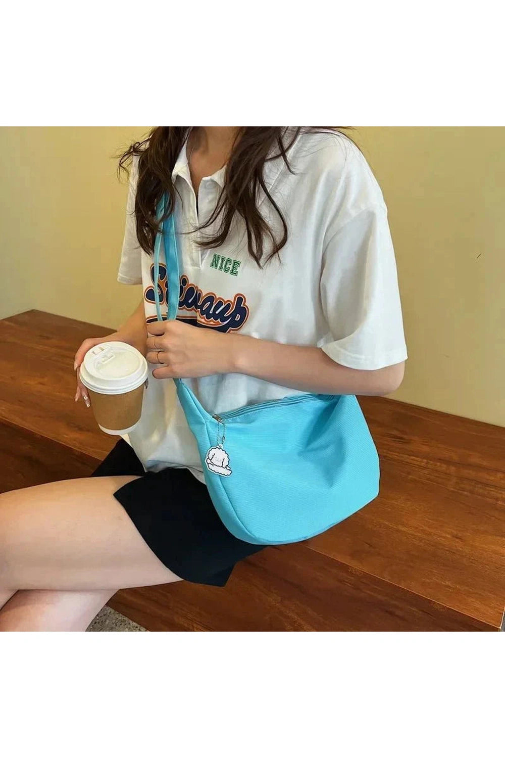 Y2k Simple Multifunction Handbag