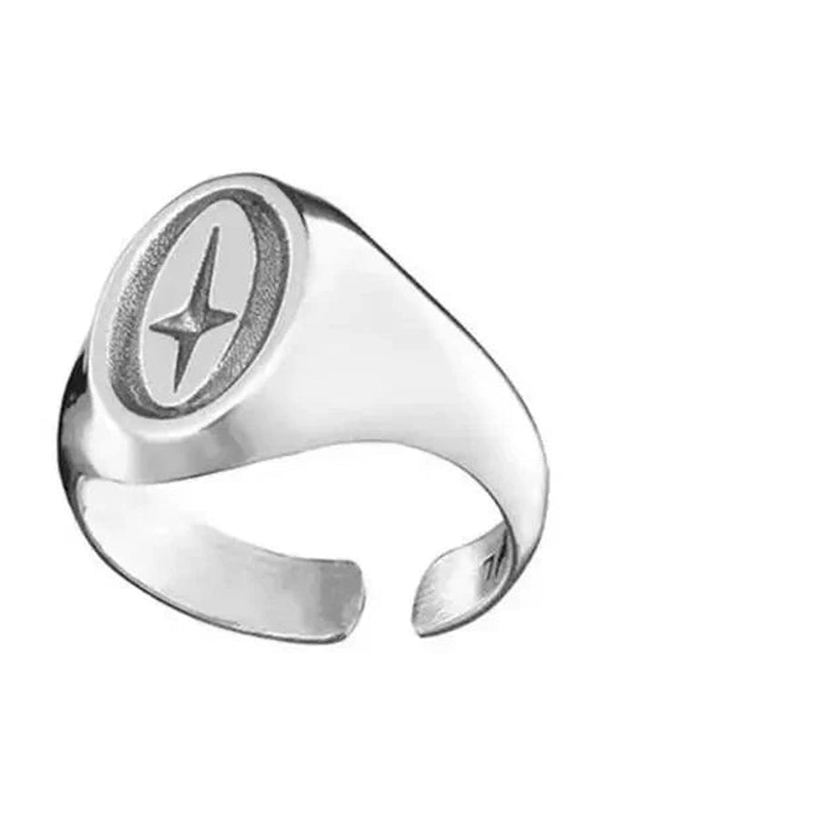 Y2k Simple Hip Hop Ring