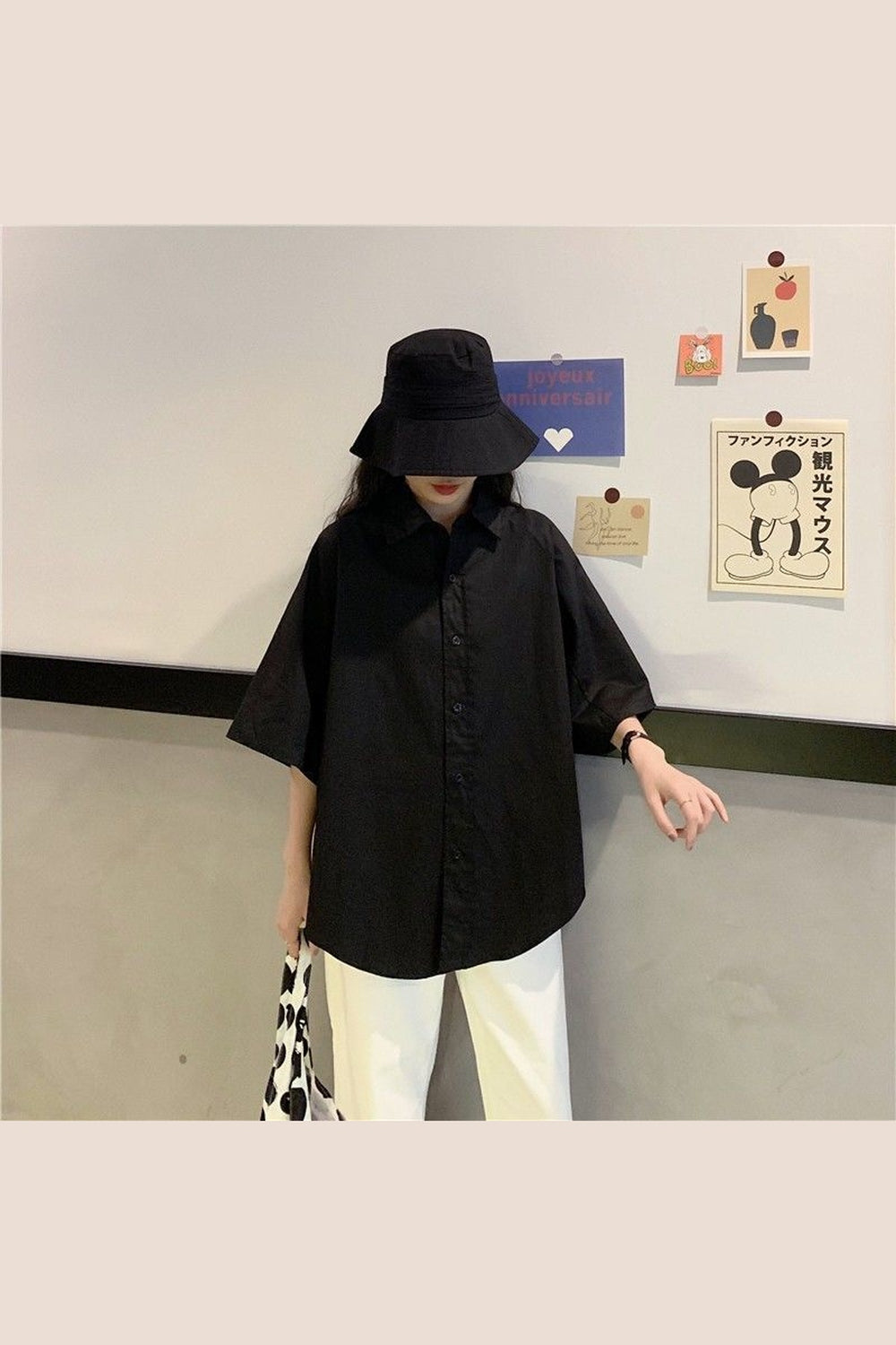 Y2k Simple Plain Aesthetic Shirt