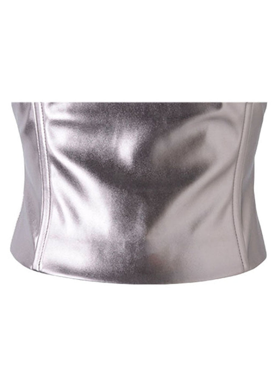 Y2k Sleeveless Off Shoulder Crop Top