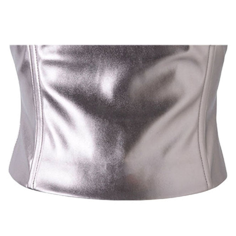 Y2k Sleeveless Off Shoulder Crop Top