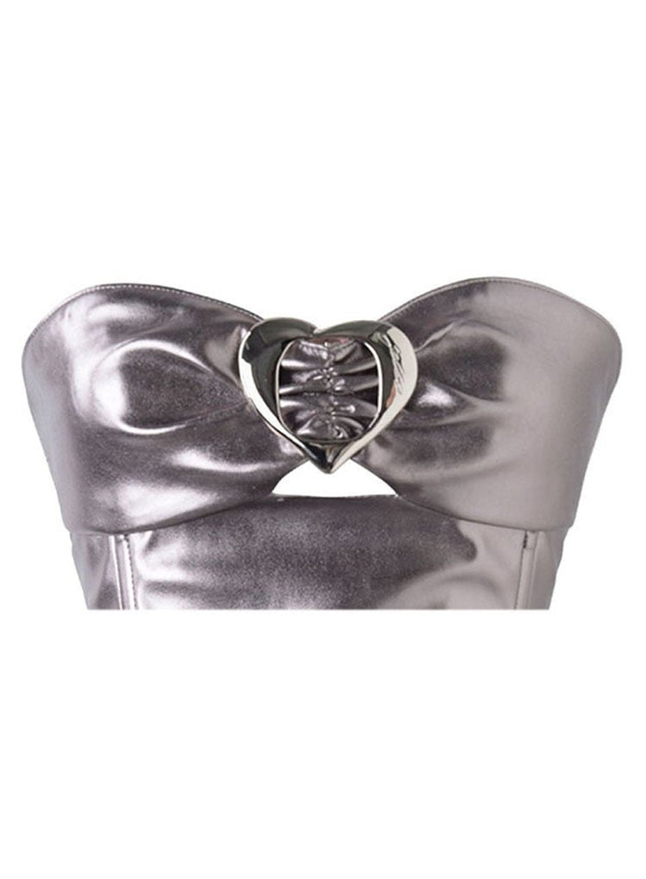 Y2k Sleeveless Off Shoulder Crop Top