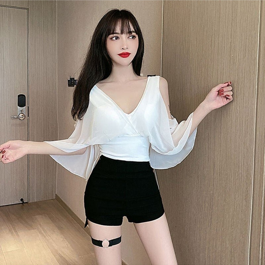 Y2k Slim Skinny High Waist Shorts