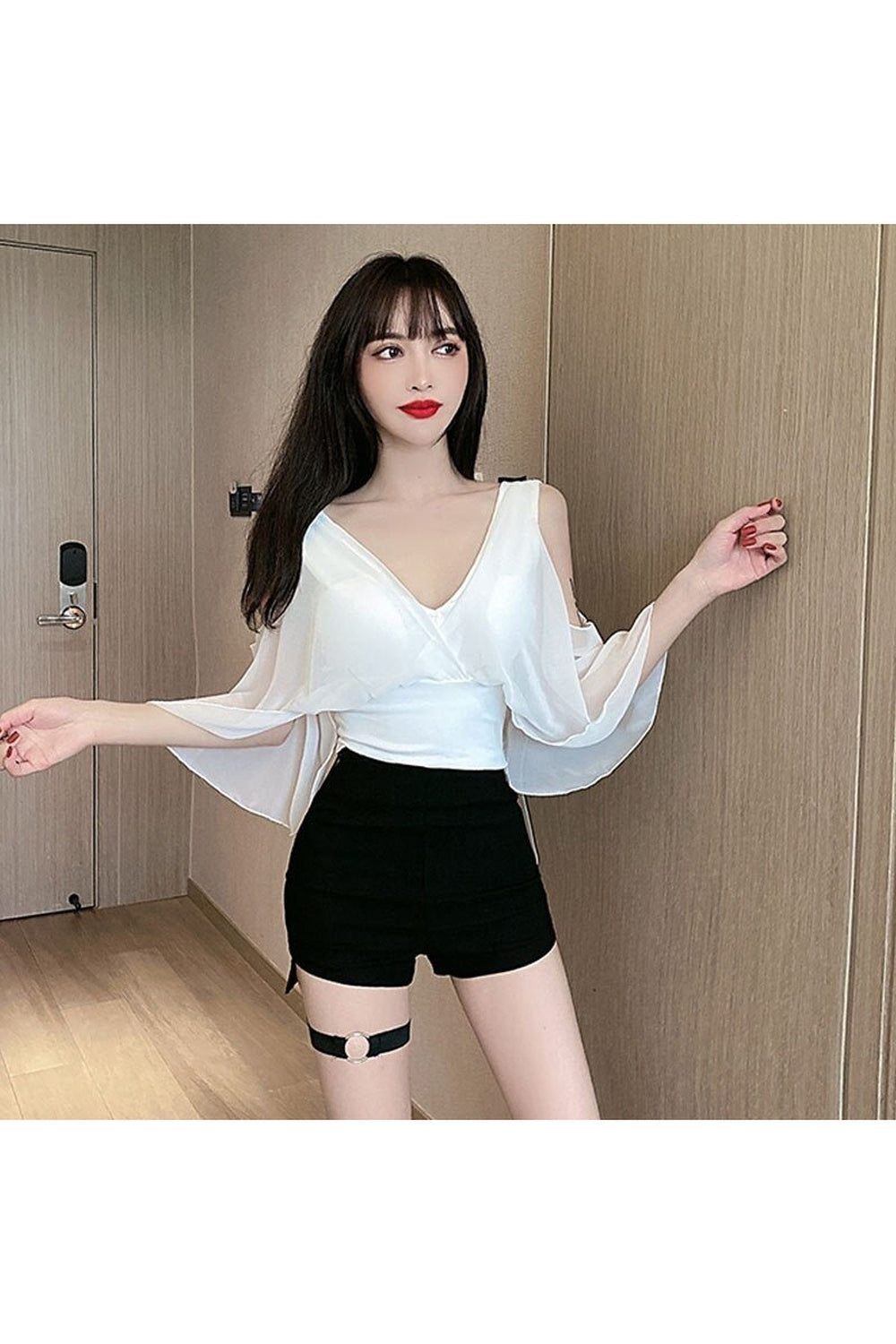 Y2k Slim Skinny High Waist Shorts