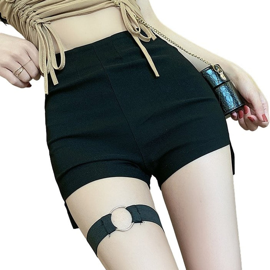 Y2k Slim Skinny High Waist Shorts