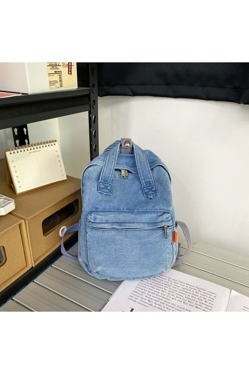 Y2k Small Denim Portable Backpack