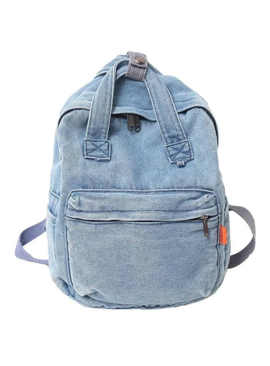 Y2k Small Denim Portable Backpack
