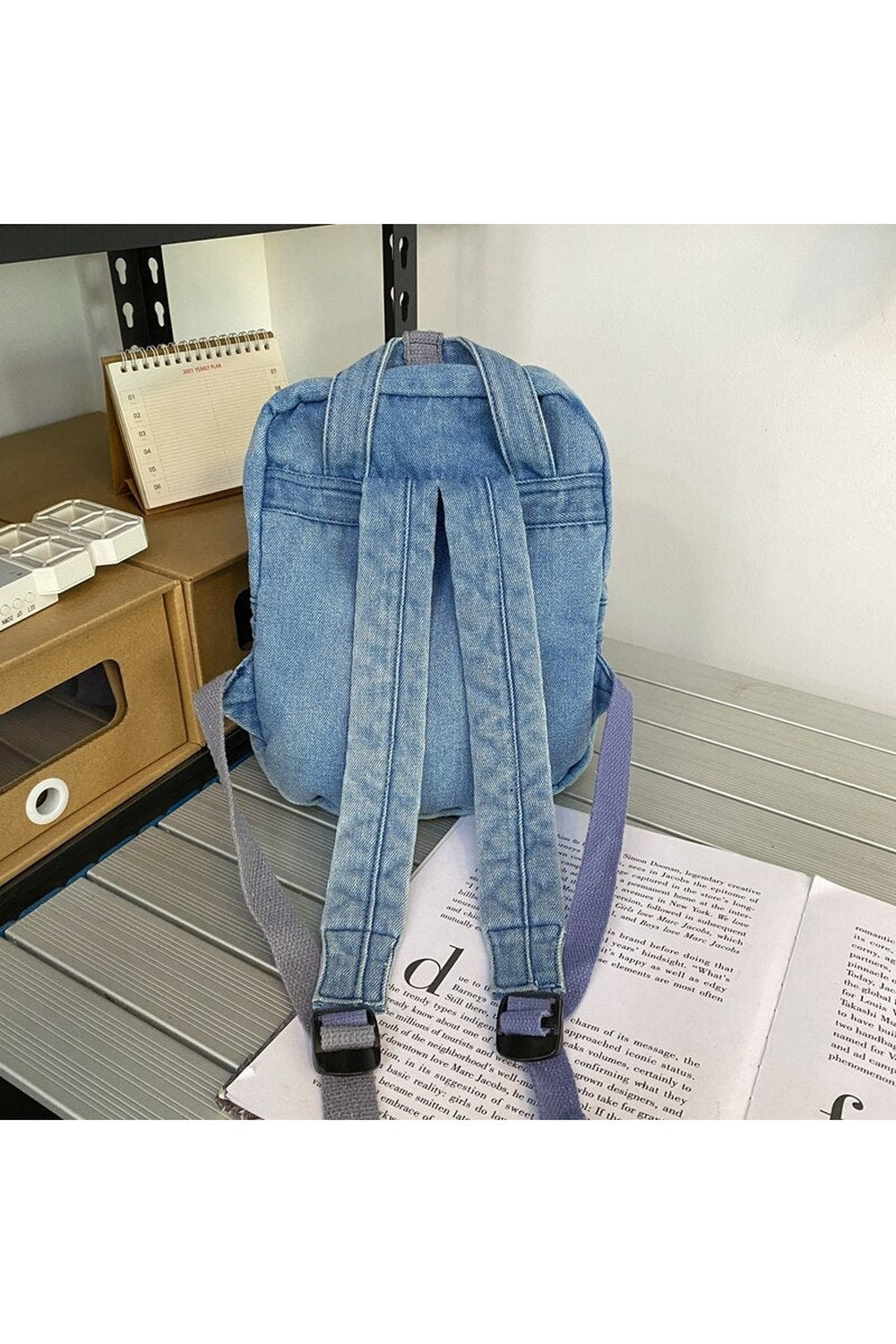 Y2k Small Denim Portable Backpack