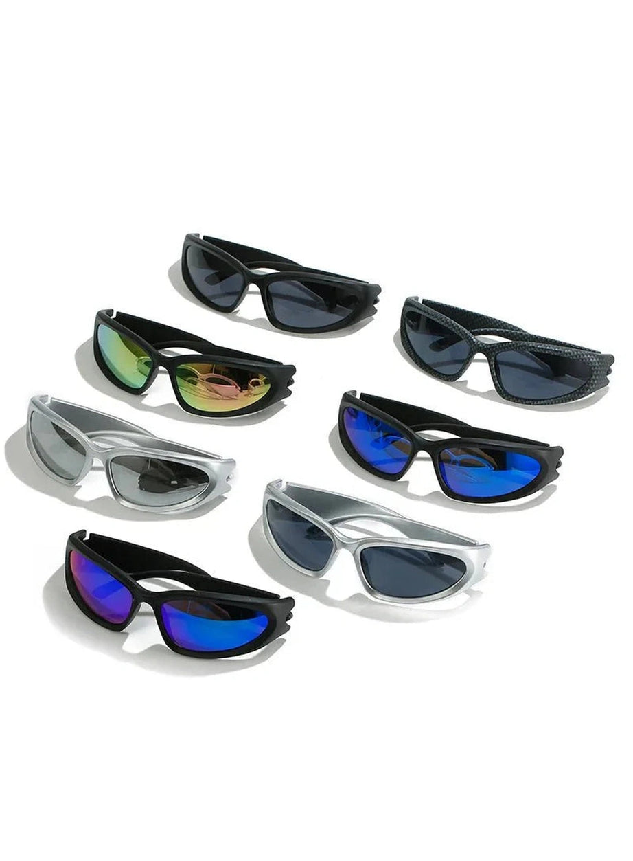 Y2k Small Oval Cat Eye Sunglasses