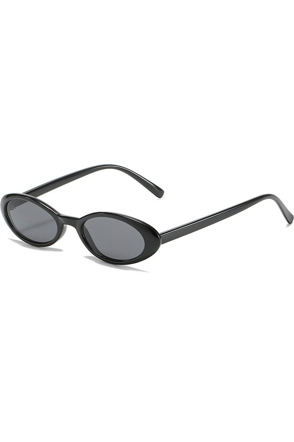 Y2k Small Oval Leopard Sunglasses