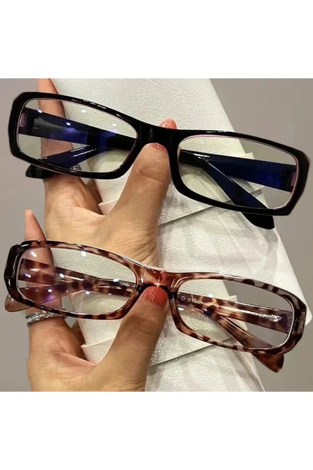 Y2k Small Square Frame Glasses