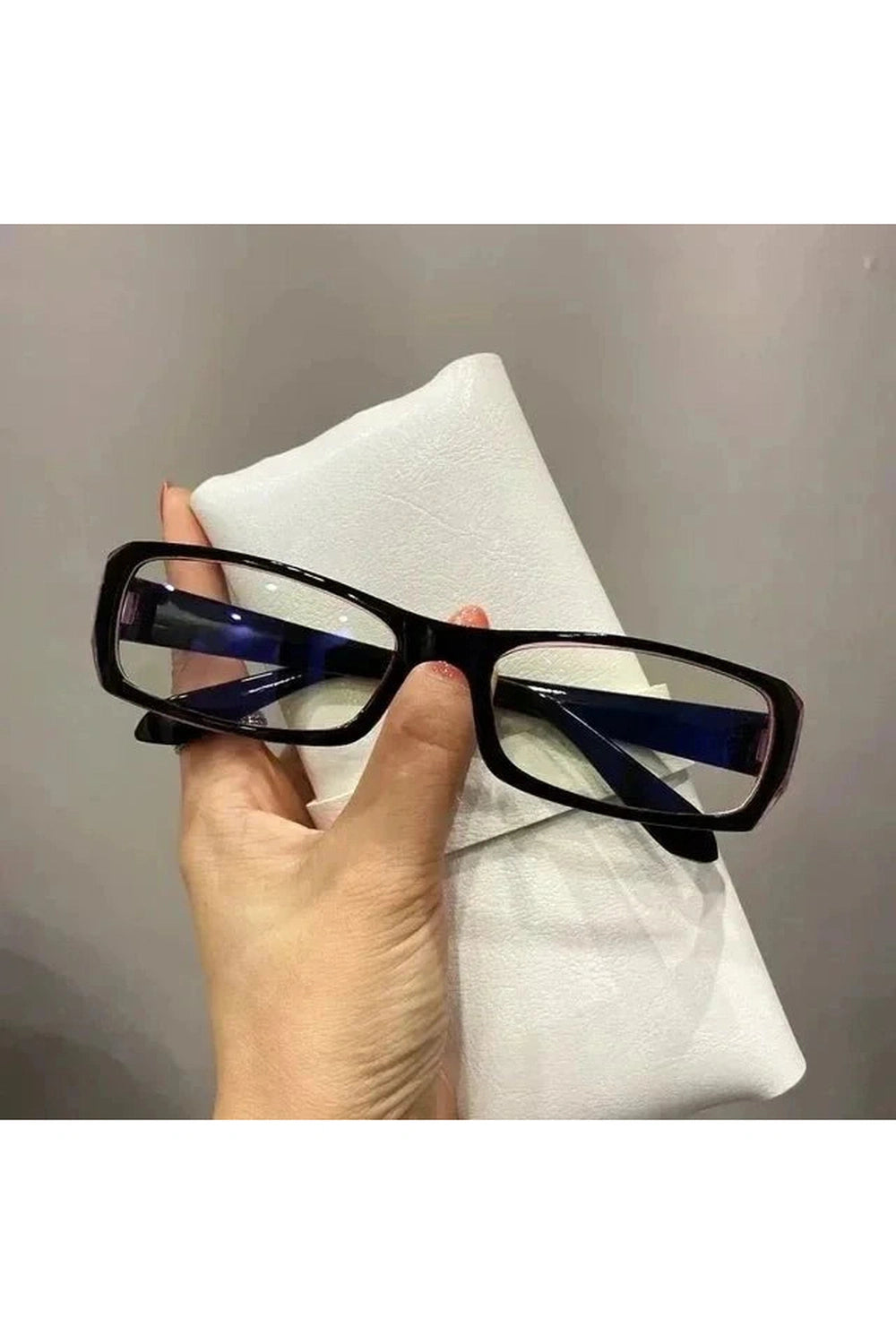 Y2k Small Square Frame Glasses
