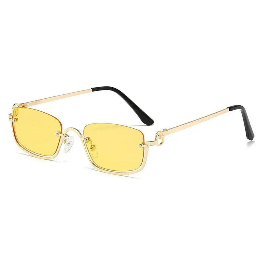 Y2k Small Square Sunglasses