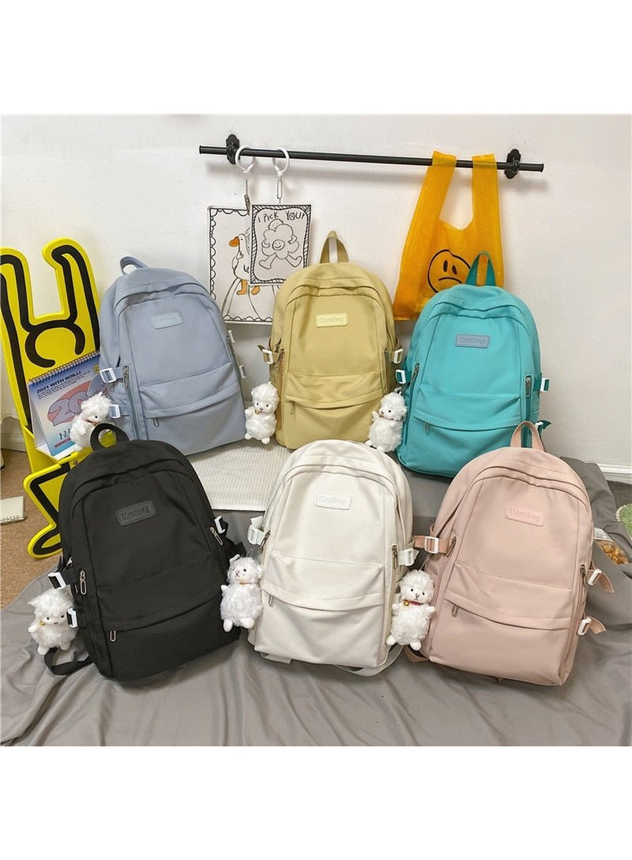 Y2k Small Waterproof Nylon Backpack