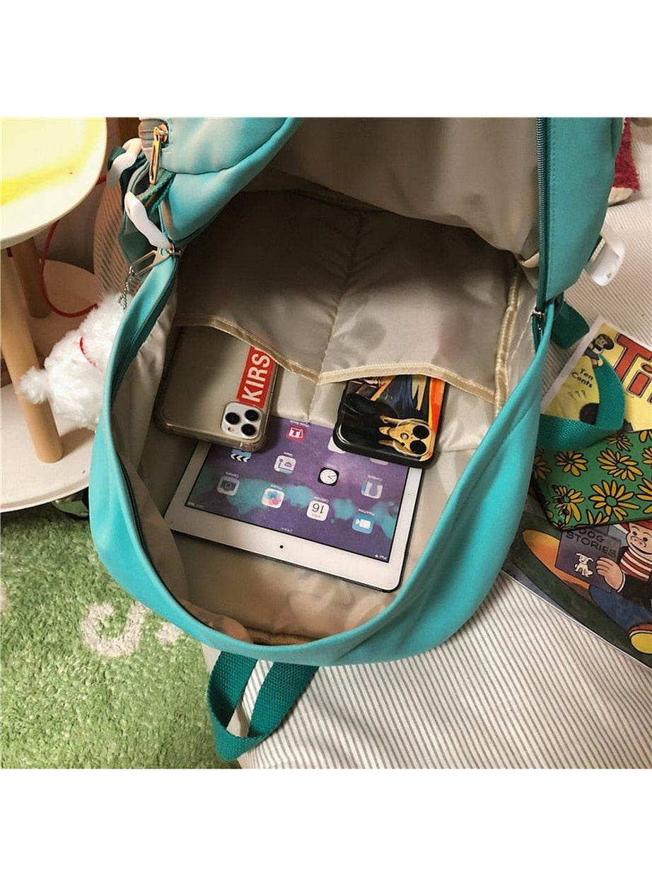 Y2k Small Waterproof Nylon Backpack