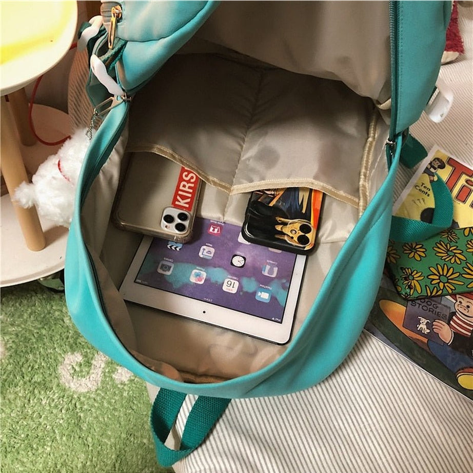 Y2k Small Waterproof Nylon Backpack