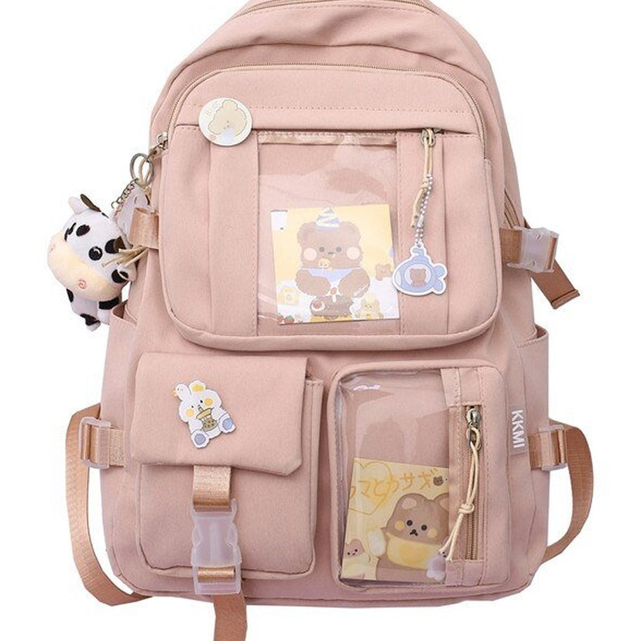 Y2k Solid Color Aesthetic Cute Backpack