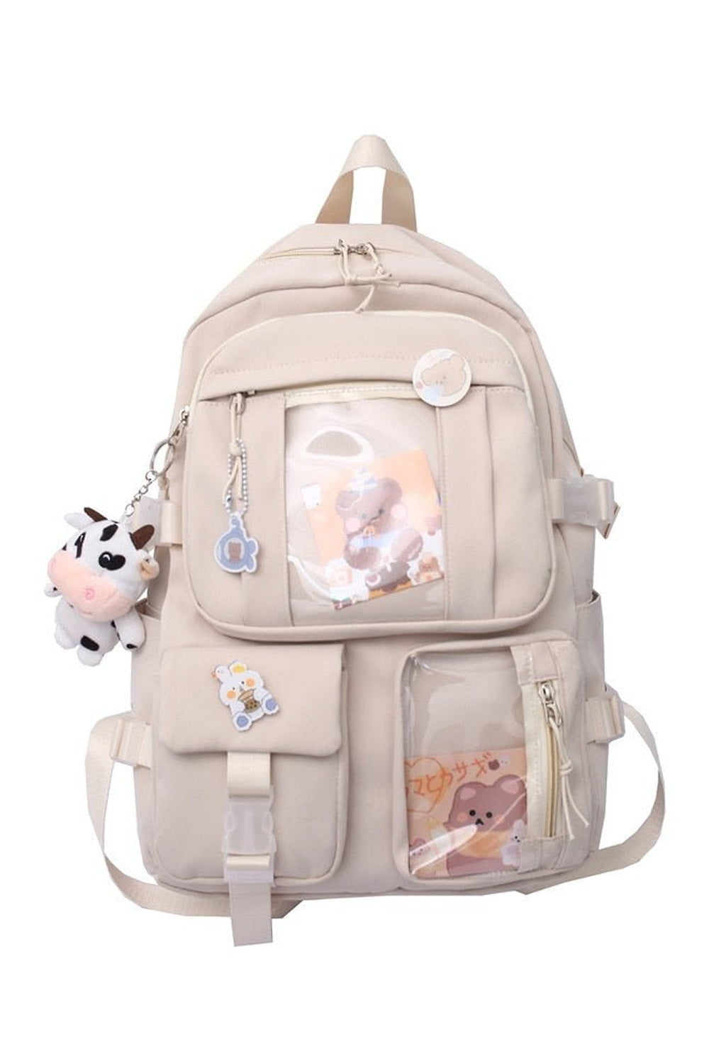 Y2k Solid Color Aesthetic Cute Backpack