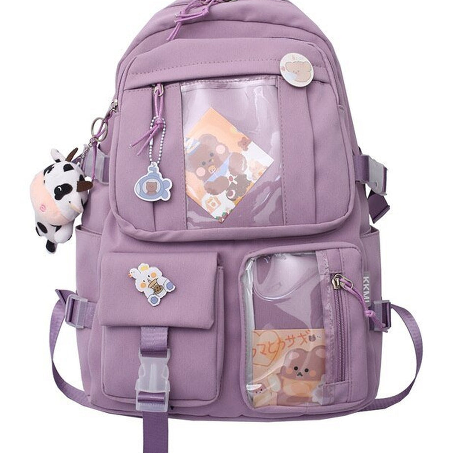 Y2k Solid Color Aesthetic Cute Backpack