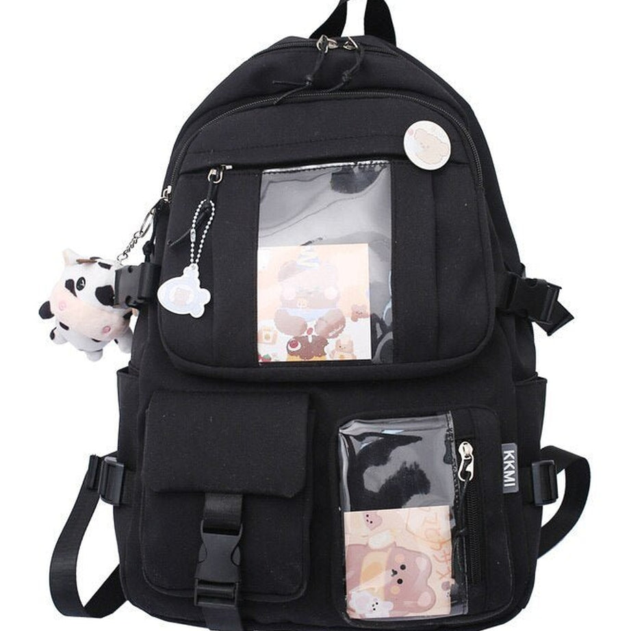 Y2k Solid Color Aesthetic Cute Backpack