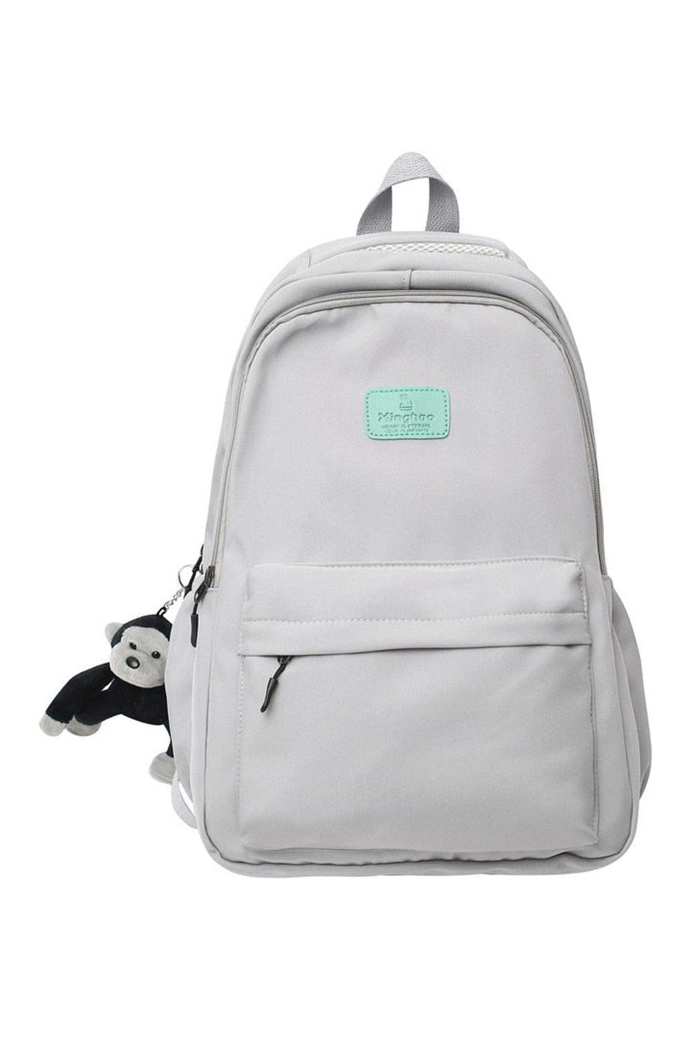 Y2k Solid Color Nylon Backpack