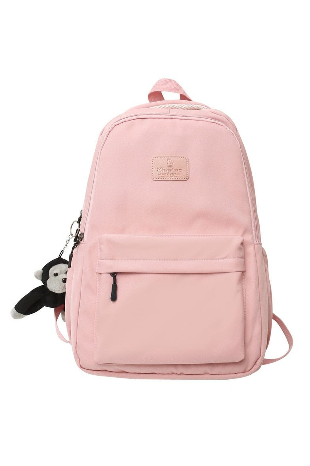 Y2k Solid Color Nylon Backpack