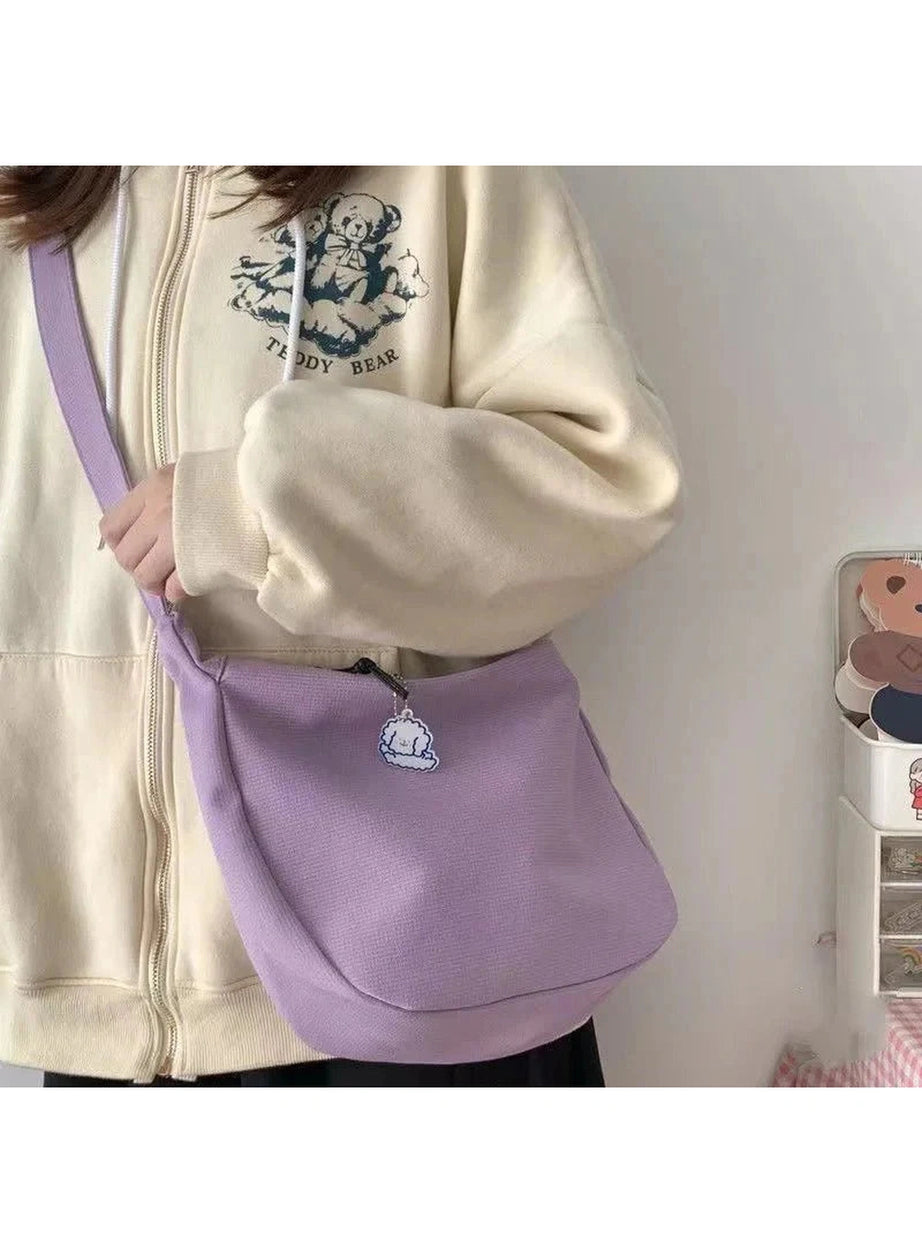 Y2k Solid Harajuku Shoulder Bags