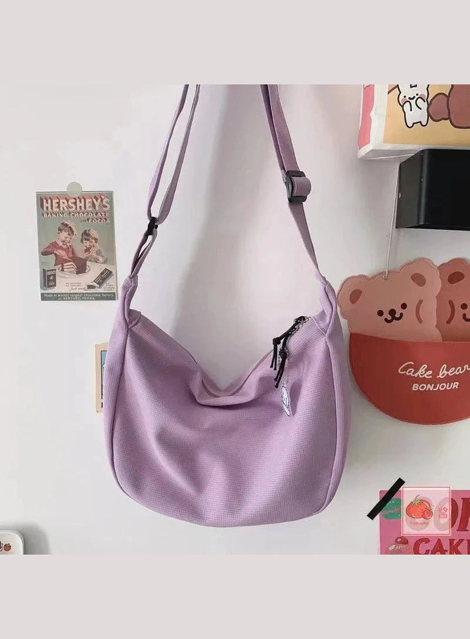 Y2k Solid Harajuku Shoulder Bags