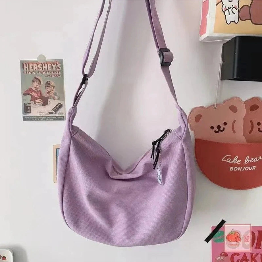 Y2k Solid Harajuku Shoulder Bags