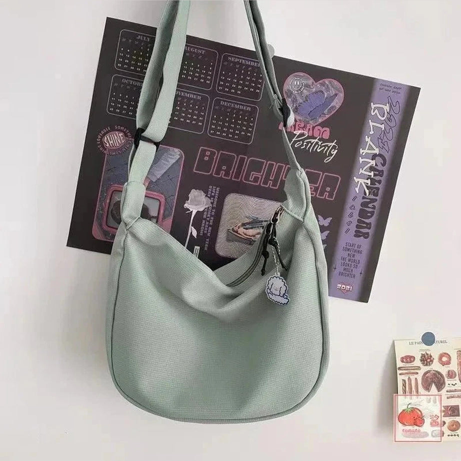 Y2k Solid Harajuku Shoulder Bags
