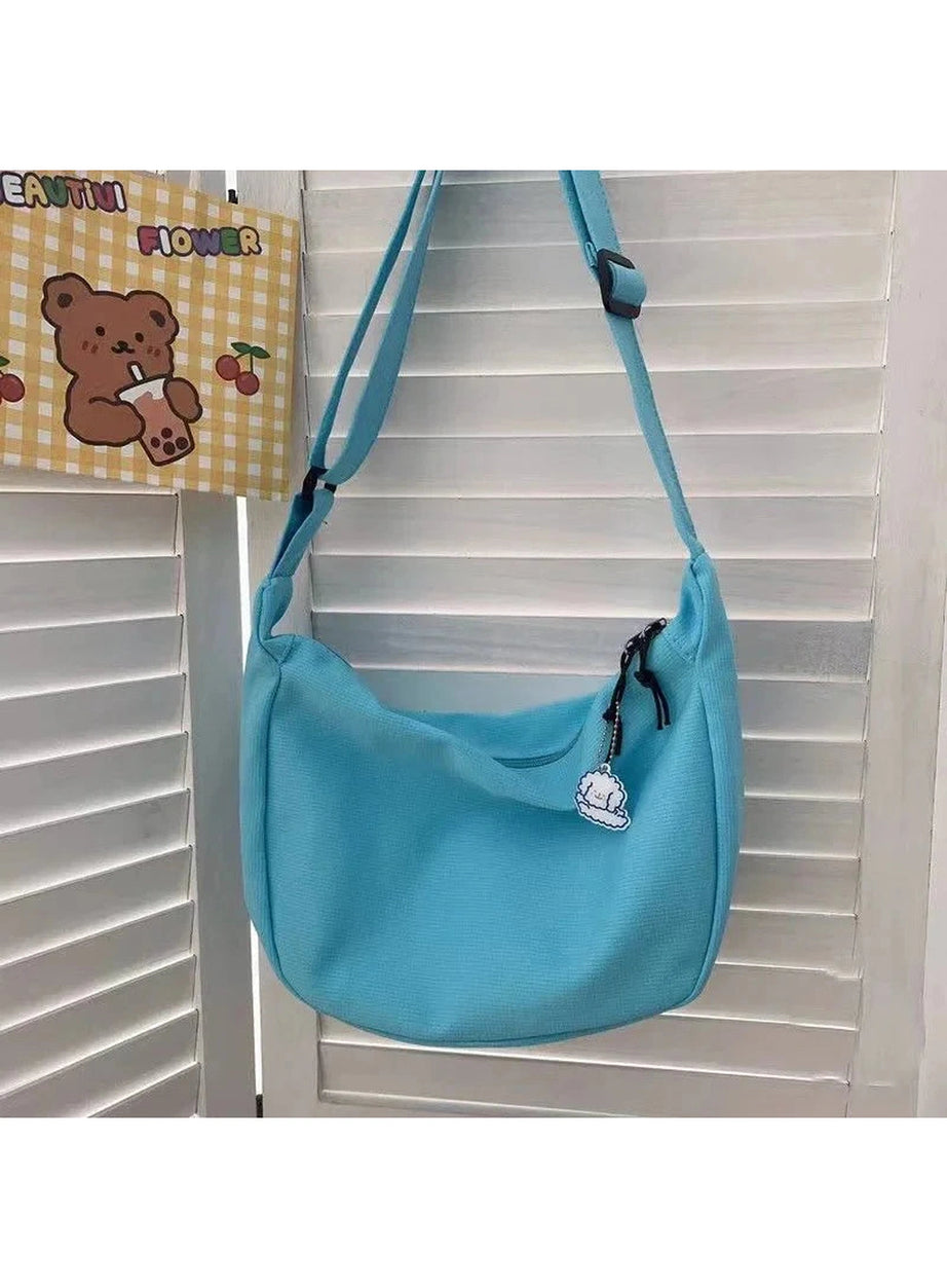 Y2k Solid Harajuku Shoulder Bags