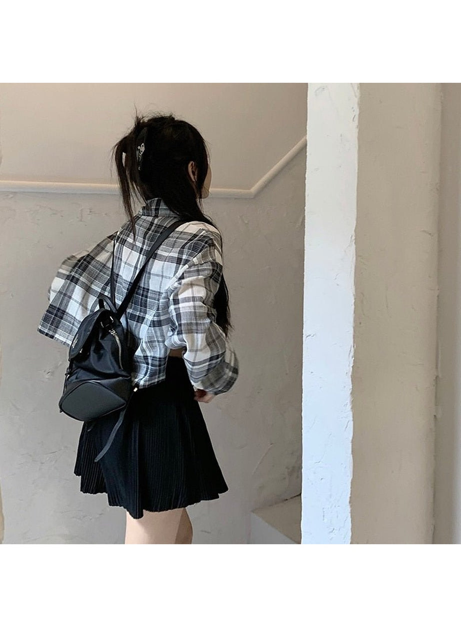 Y2k Solid High Waist Shorts