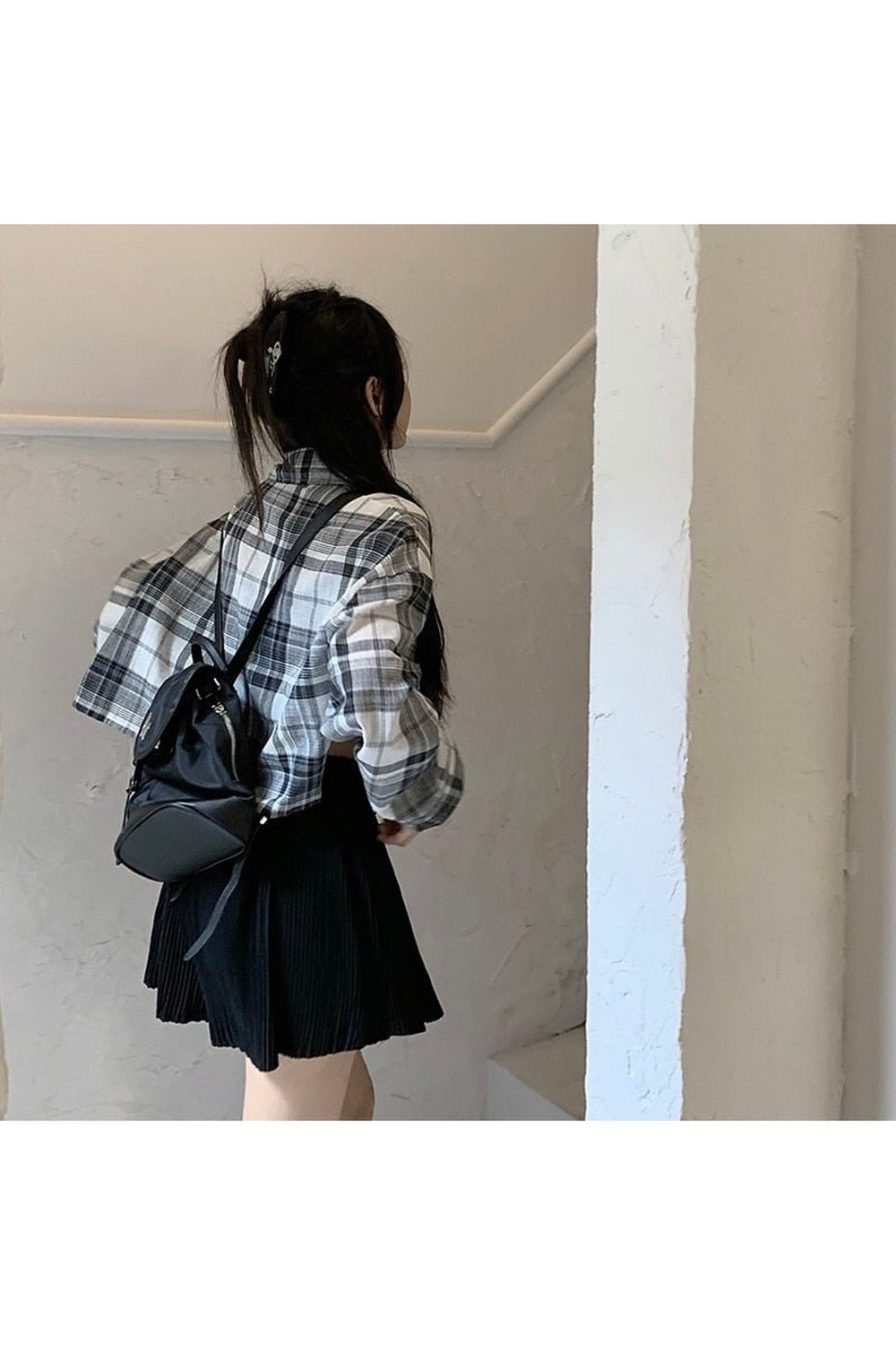 Y2k Solid High Waist Shorts