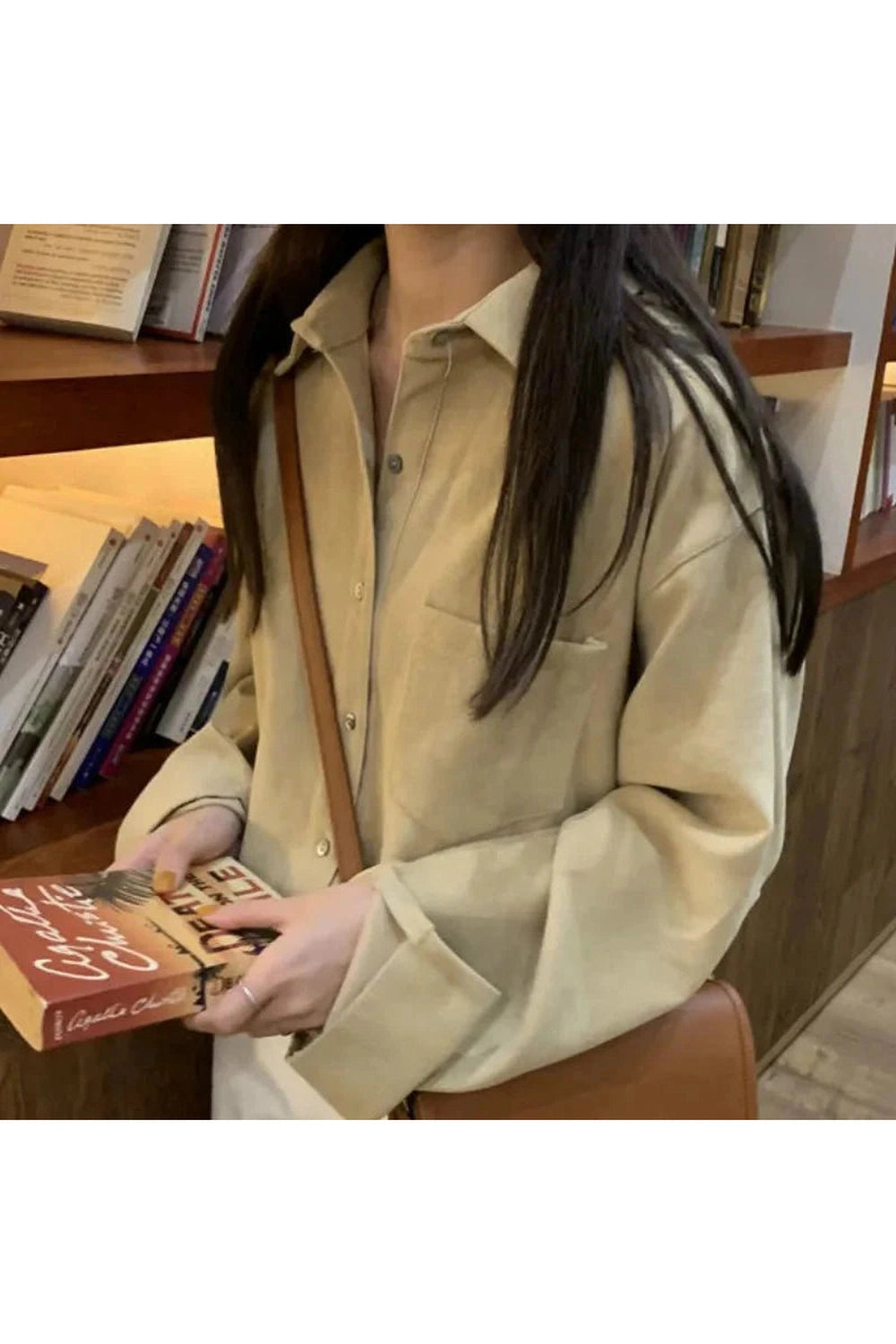 Y2k Solid Pocket Harajuku Shirt