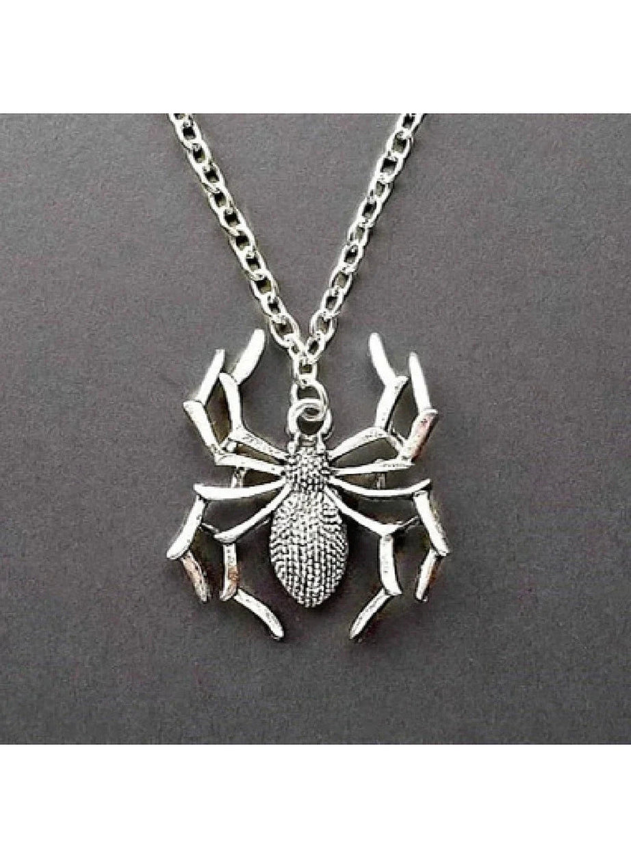 Y2k Spider Web Necklace