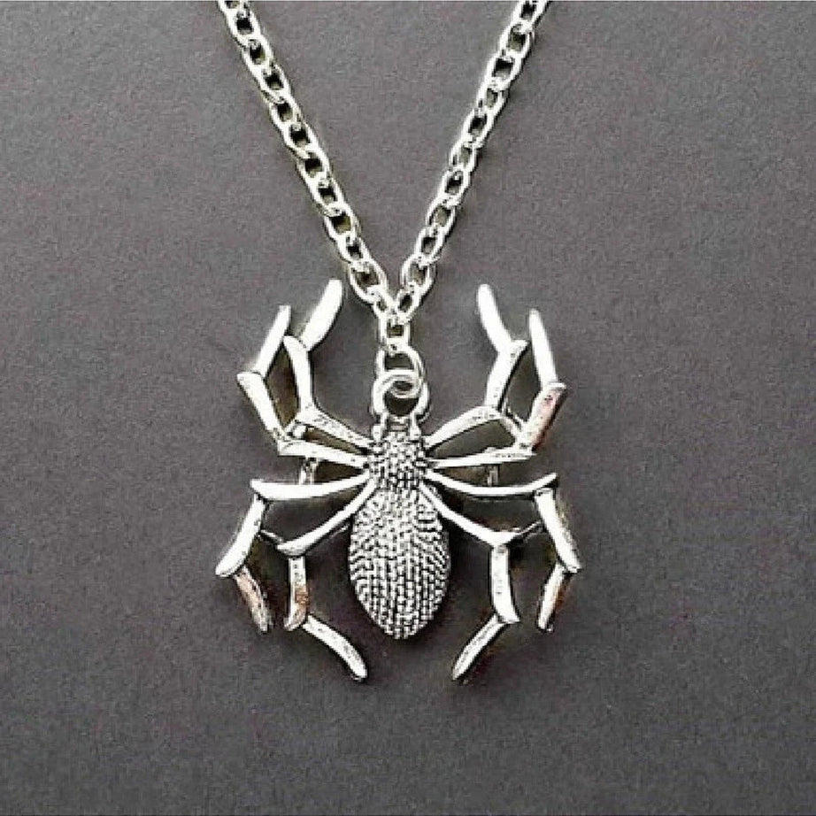 Y2k Spider Web Necklace