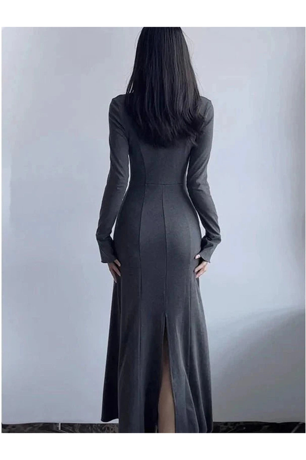 Y2k Square Collar Mermaid Dress