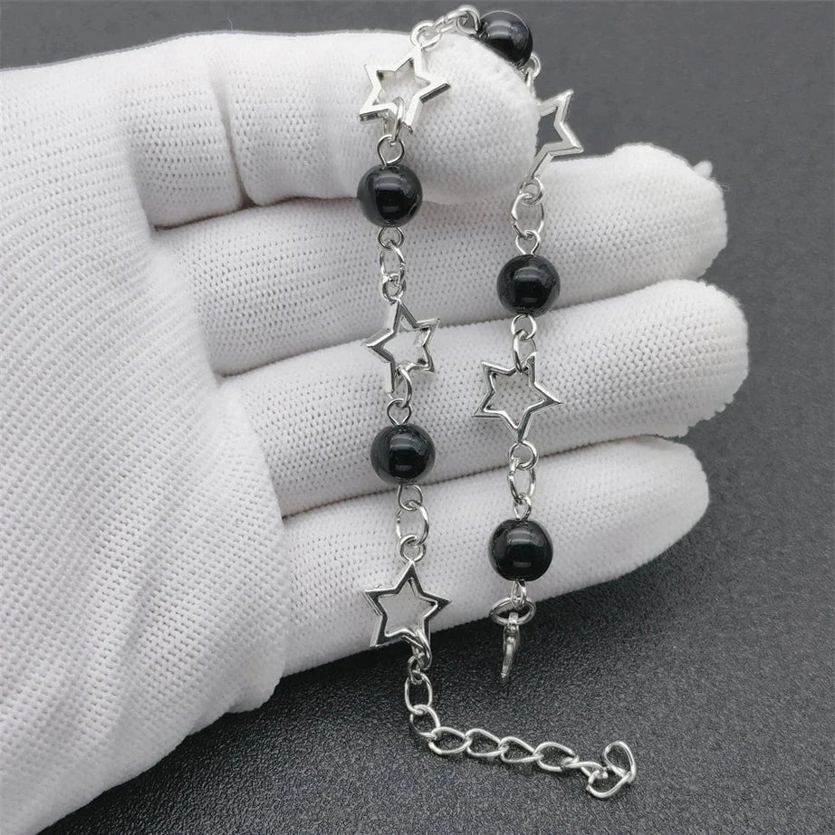 Y2k Star Bead Bracelet