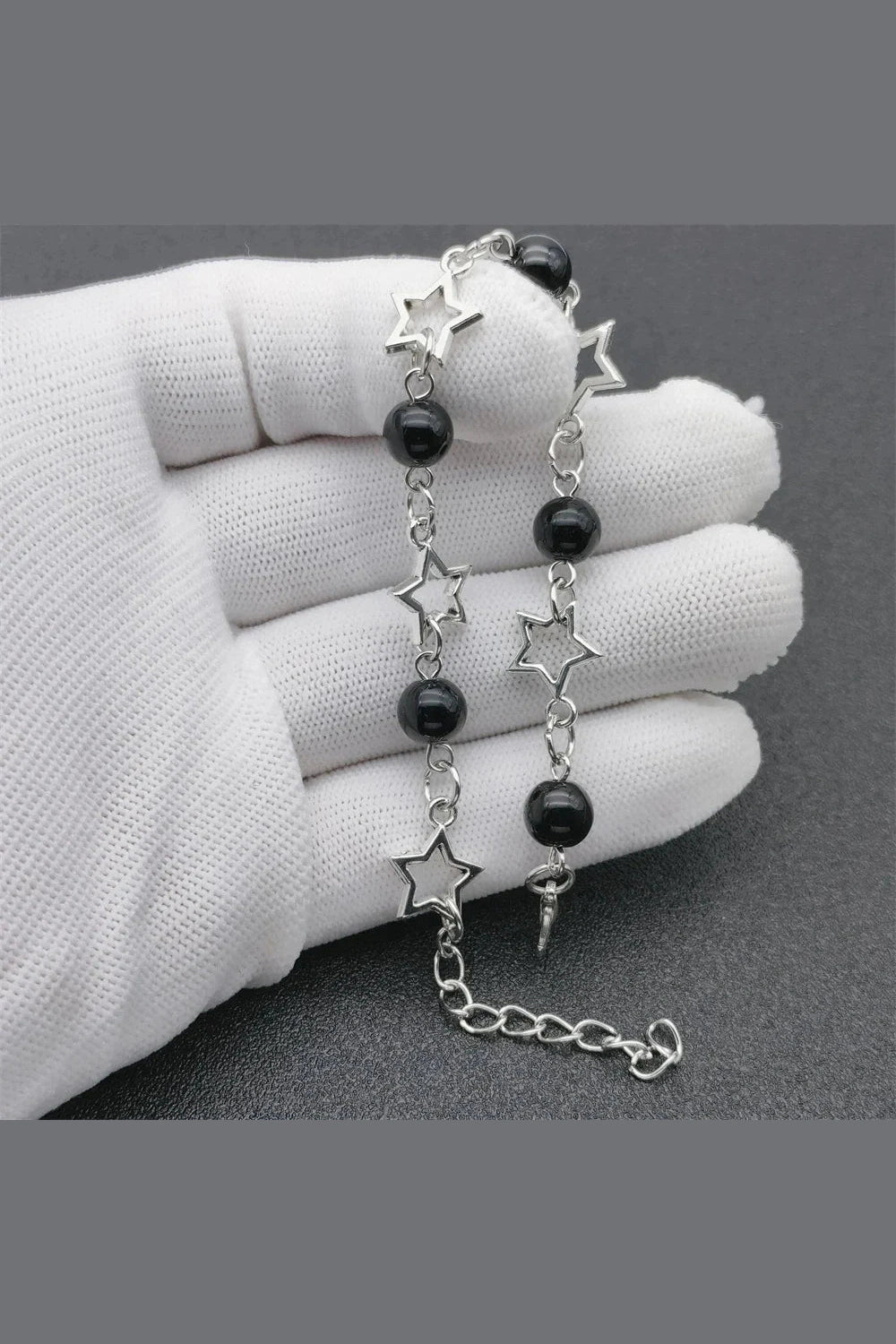 Y2k Star Bead Bracelet